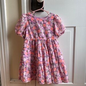 Cat & Jack Pink Floral Kids Dress